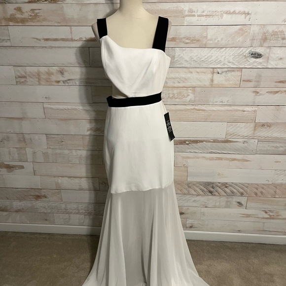 NWT BCBGMAXAZRIA size 8 Roxana maxi dress - Picture 3 of 11